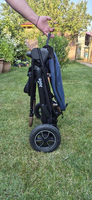 Carucior copii 3 in 1 Joie Versatrax + baza isofix