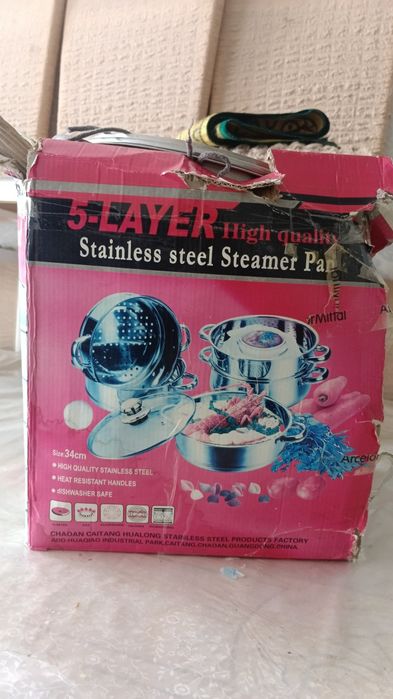 Мантоварка в хорошем состоянии