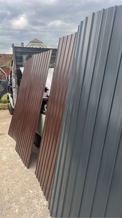 Tablă cutata colorata