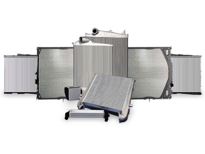 На все машина Радиатор/кондиционер/диффузор в сборе