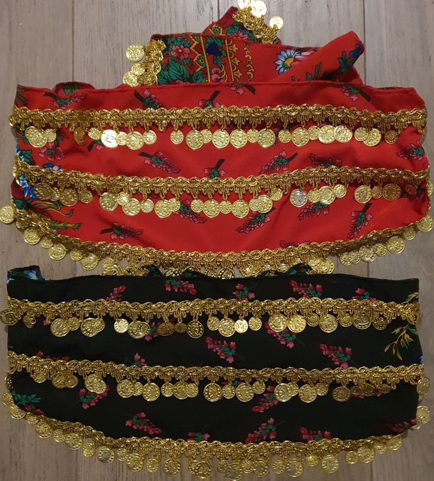 Eșarfe gipsy cu bănuți