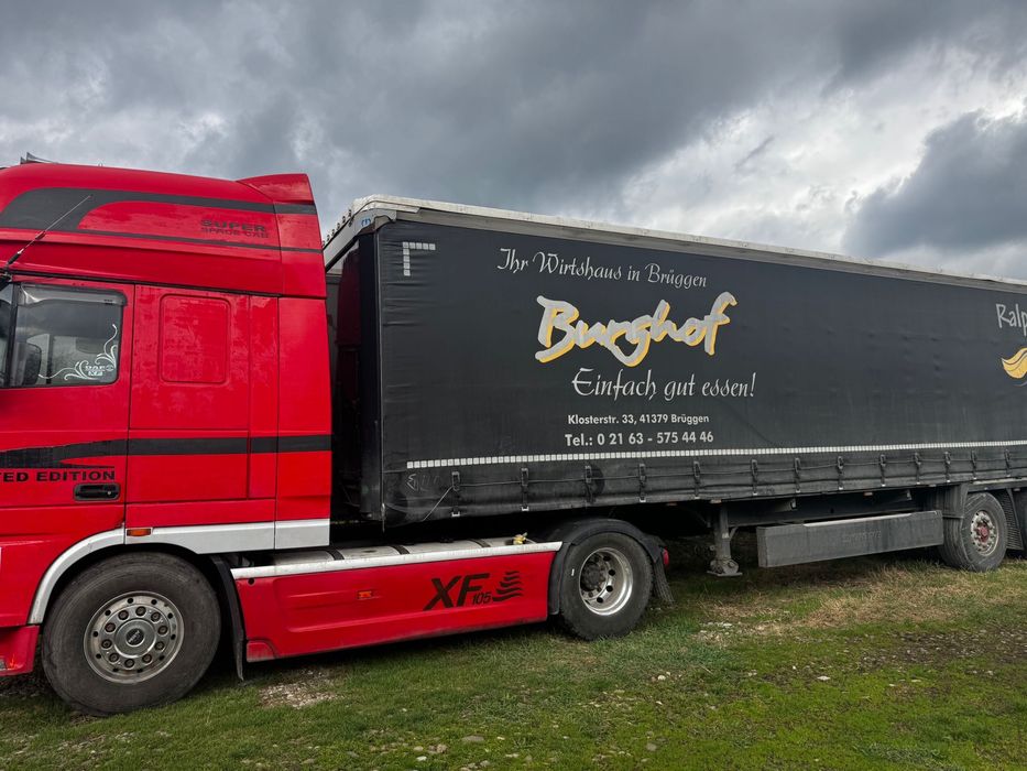 Daf xf 510 semiremorca Krone 2016