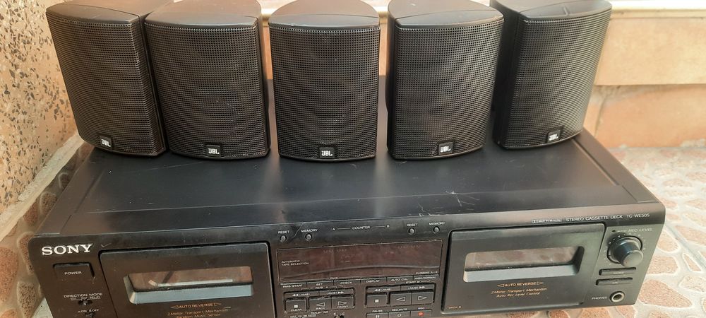 Касетъчен Дек за две Касетки  SONY dc we 505