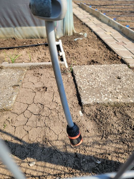 Furtun gradina 25m pe tambur retractabil