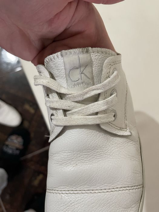 Adidasi Calvin Klein originali din piele
