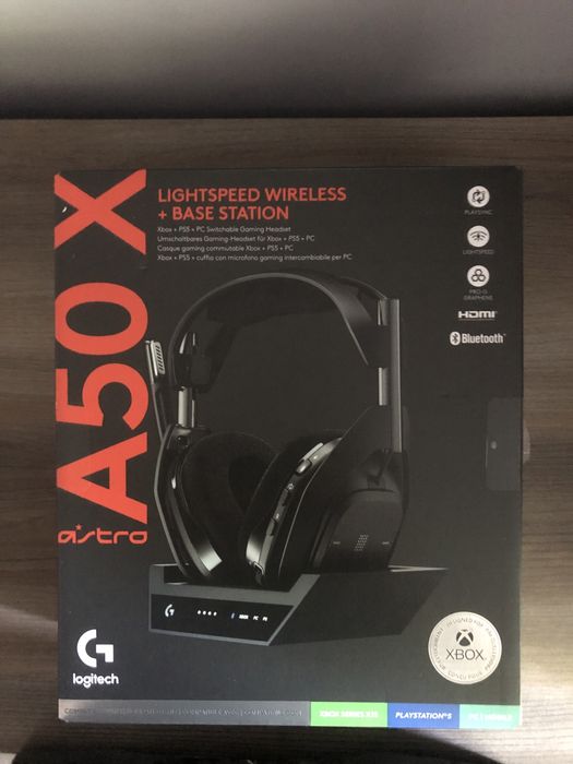 Logitech Astro A50 X Lightspeed - Black ; G915 X Lightspeed- Black