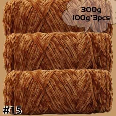 плюшена прежда- различни цветове