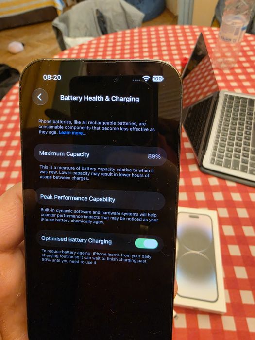 Iphone 14 pro 128GB, 89% battery