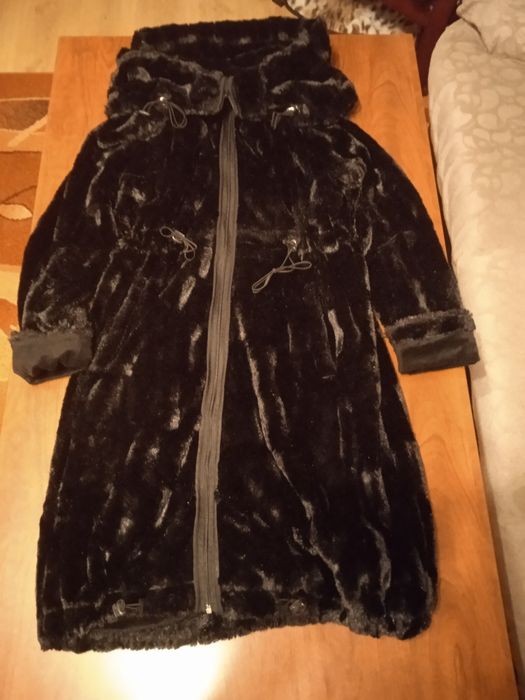 Палто от еко кожа