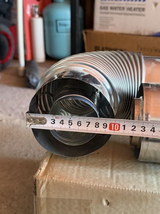 Новый Дымоход для газ котла