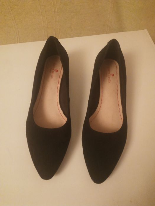 Новые замшевые туфли