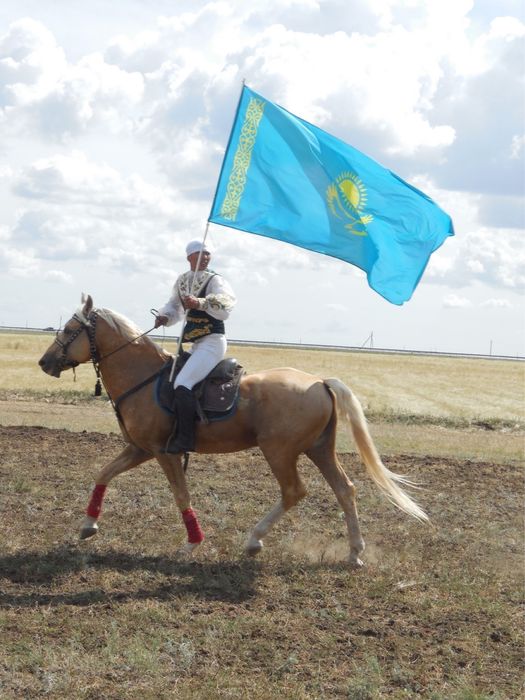 Большие флаги Казахстана