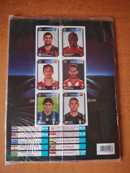 Set complet Panini UEFA Champions League 2010-2011