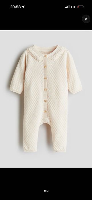 Бебешки дрехи за момиче H&M размер 2-4 месеца