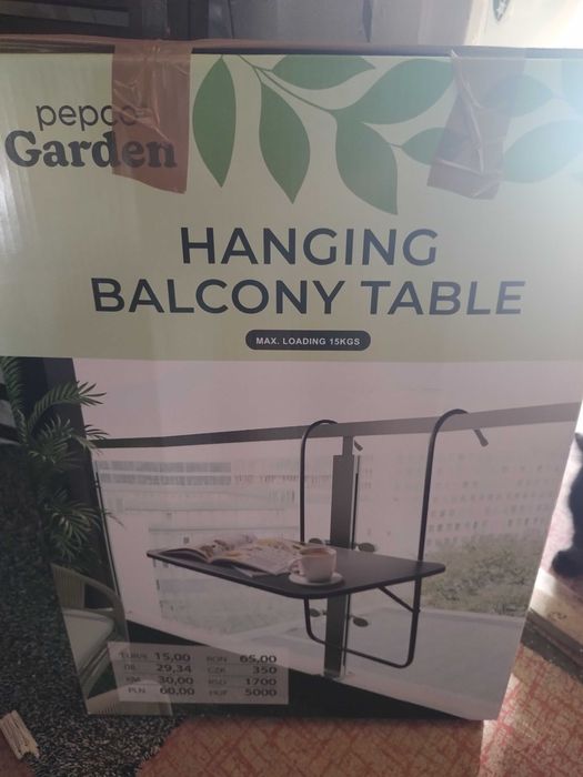 Masuta pliabila balcon