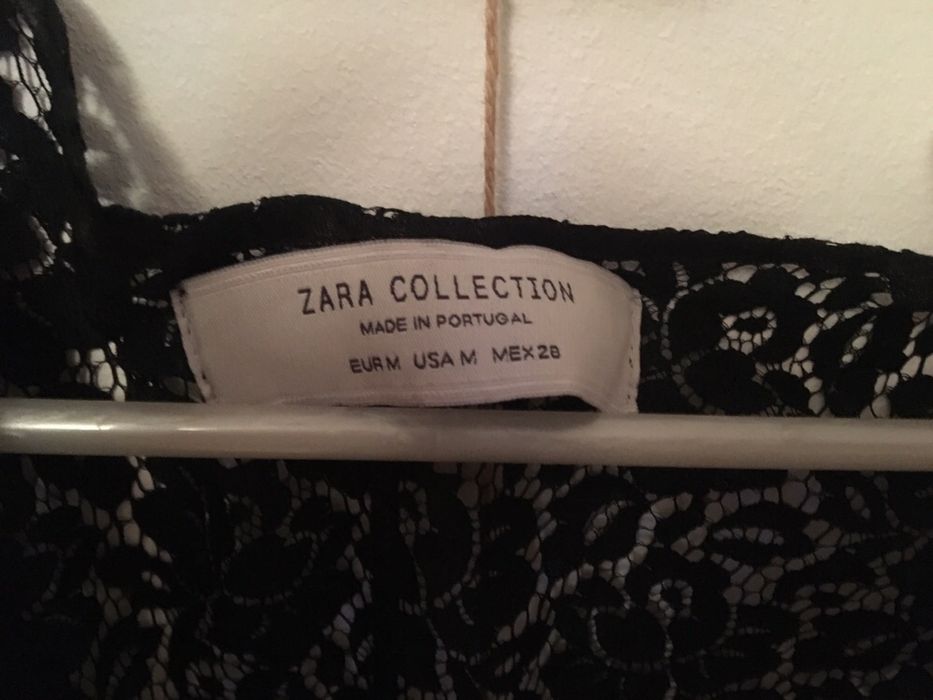 Rochie elegantă pe corp dantela M Zara