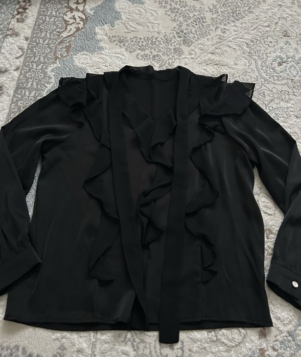 Черное юбка блузка черное