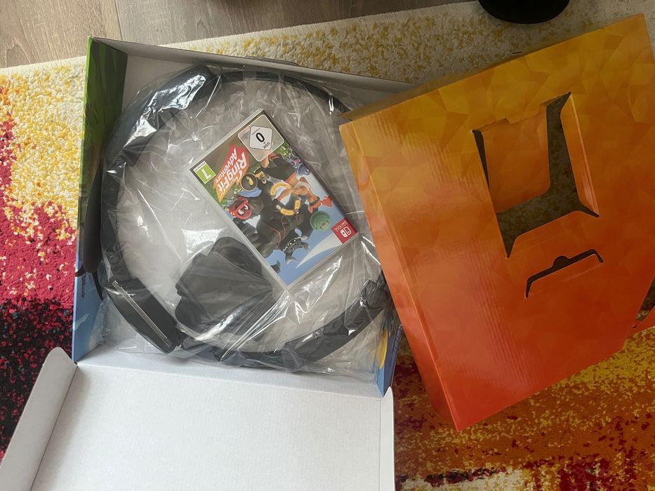 consola Nintendo Switch+jocuri Animal Crossing,RingFit,dock,incarcator