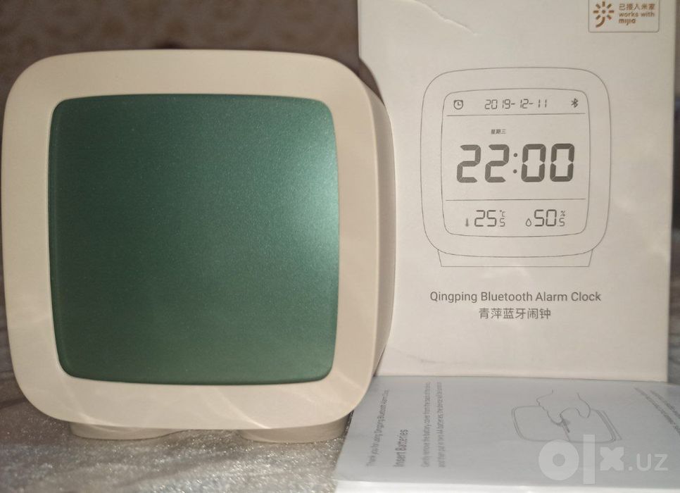 Xiaomi Qingping Smart соат будилник (Термометр)