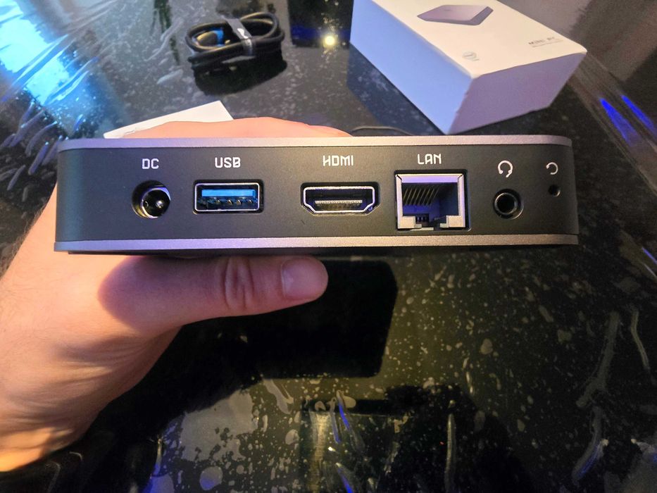 Чисто нов Мини компютър Aerofara Mini PC (8GB RAM / 256GB SSD) - Windows 11 Pro