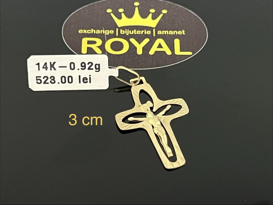 Bijuteria Royal CB : Pandant aur 14k 0,92 grame