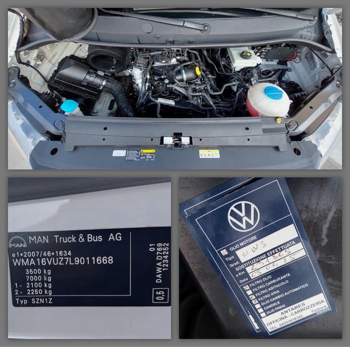 MAN TGE 3.180 / VW Crafter 2.0Tdi 177cp E6 *2021* Axa Dubla/ Impecabil