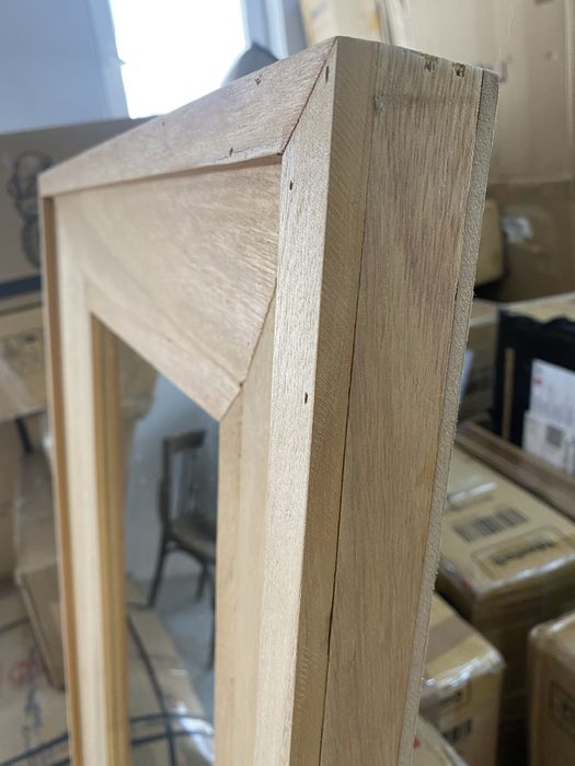 Огледало с дървена рамка 150х60