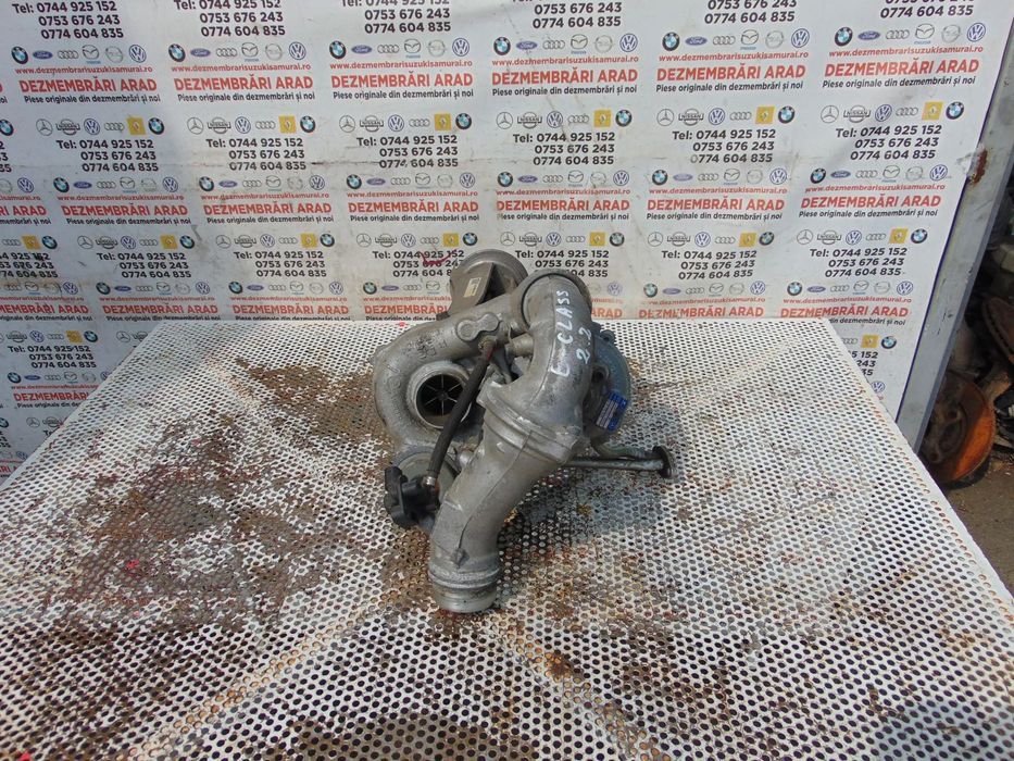 Turbine Mercedes 2.2 biturbo w204 w212 glk euro 5 cod a6510905780 a6510902380