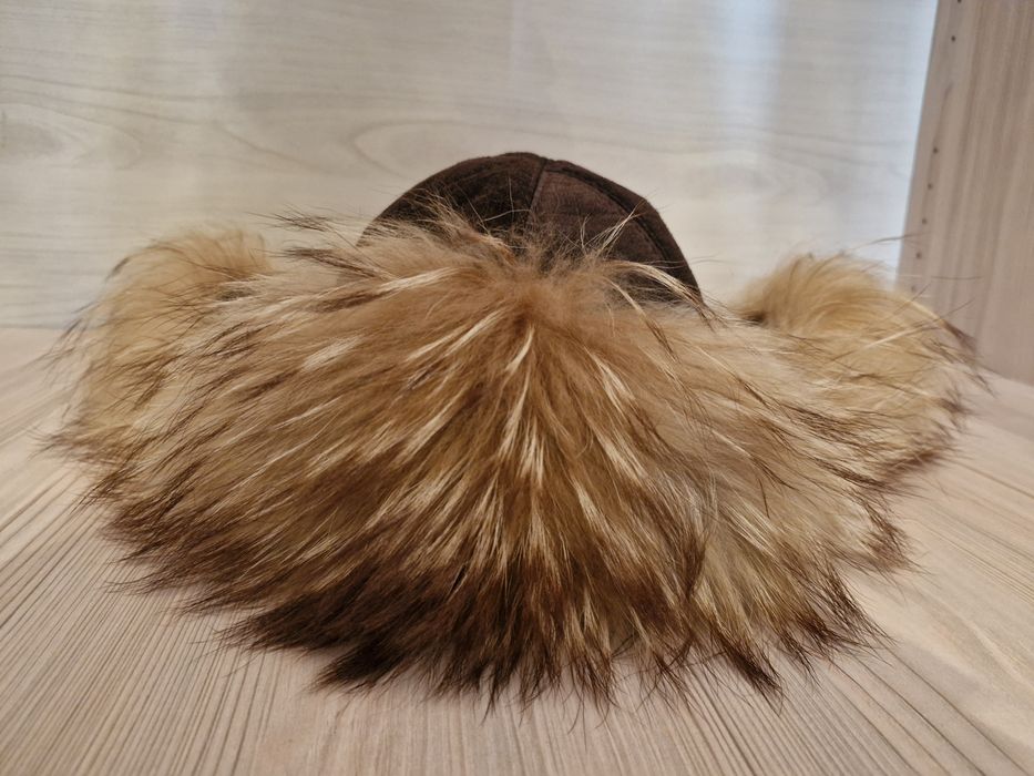 Меховая шапка после химчистки