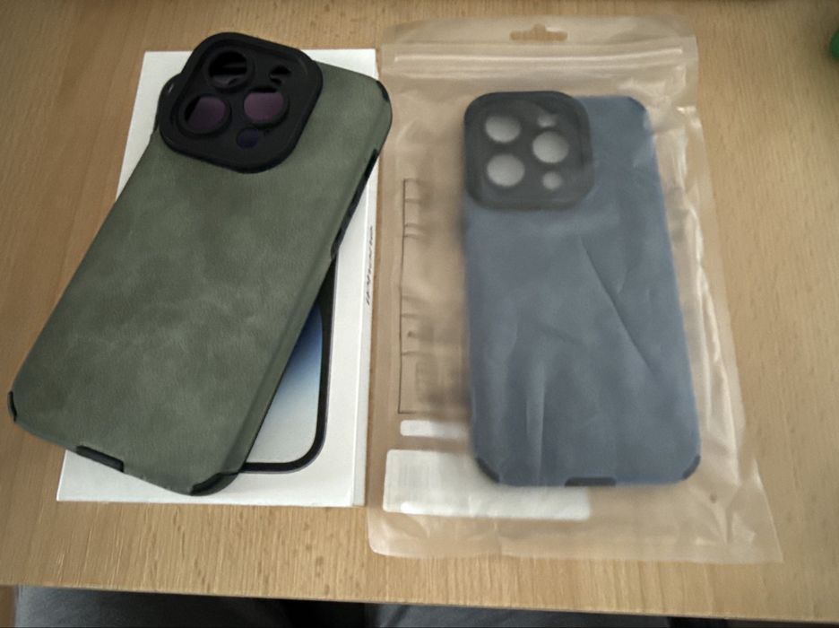 Huse iphone 14 pro si bonus cutia telefonului