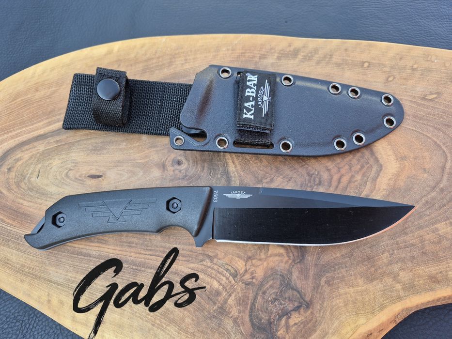 Фиксиран нож Ka Bar  Jarosz TUROK 7503 с тактическа кания