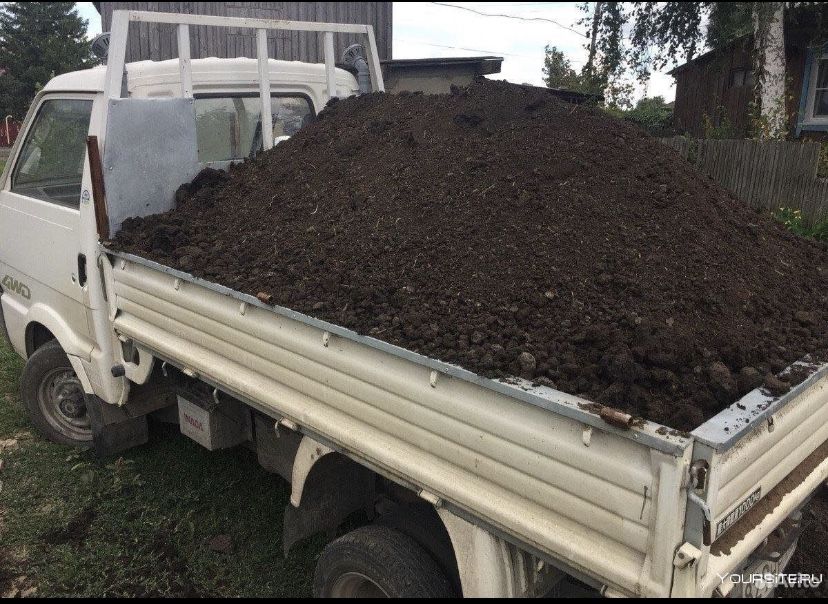 Доставка перегной чернозем .