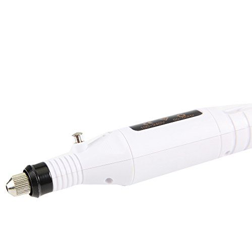 Freza alba manichiura/pedichiura 20000 RPM pila electrica unghii false