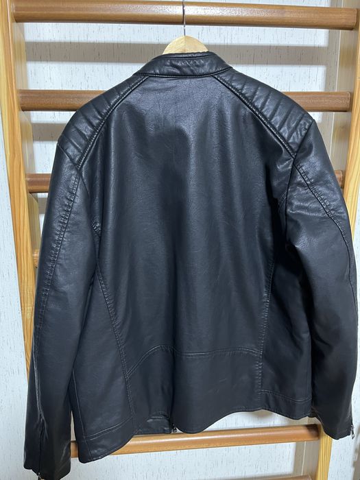 Geaca imitatie piele barbati