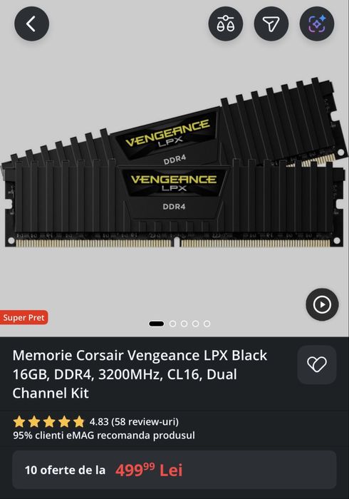 Placa de baza Gigabyte, procesor i5 13500 + 32GB RAM