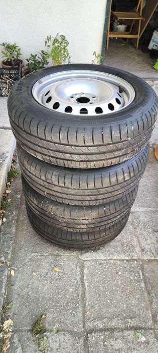 Летни Гуми Goog Year със стоманени джанти за Fiat Doblo 185/65R15  92T