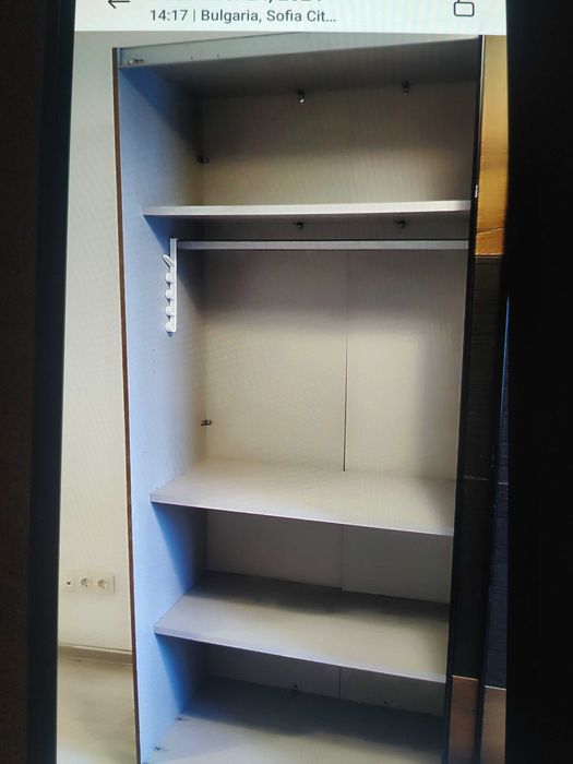 Гардероб с плъзгащи се врати, 200+200+50