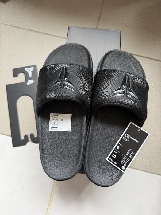 Papuci Nike Kobe Offcourt Slide, Unisex, Noi, Originali