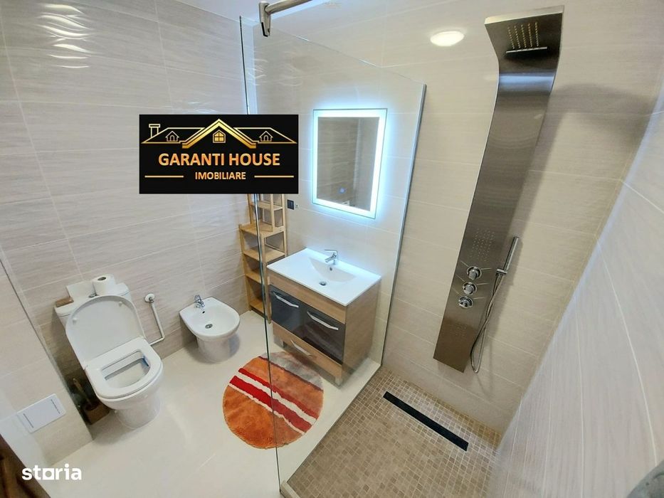 Bloc nou, apartament cu 2 camere + terasa, mobilat, parcare, 330€/Luna