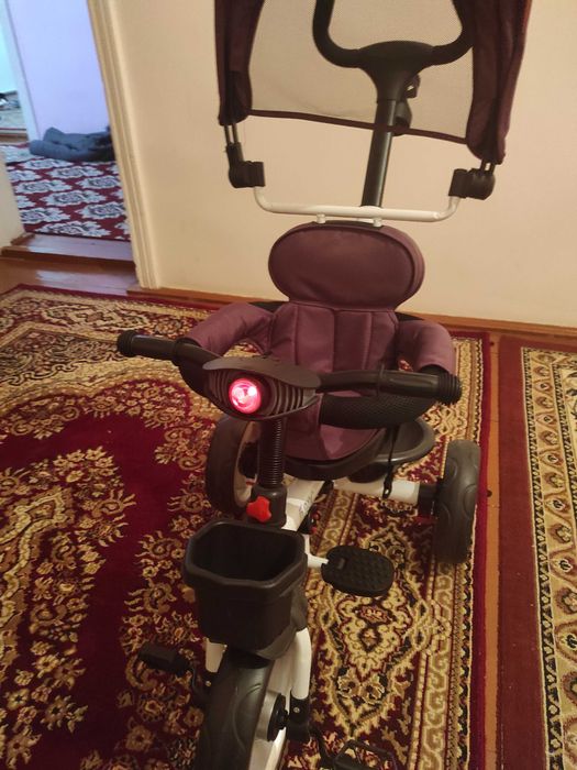 Велосипед коляска для детей до 7 лет.