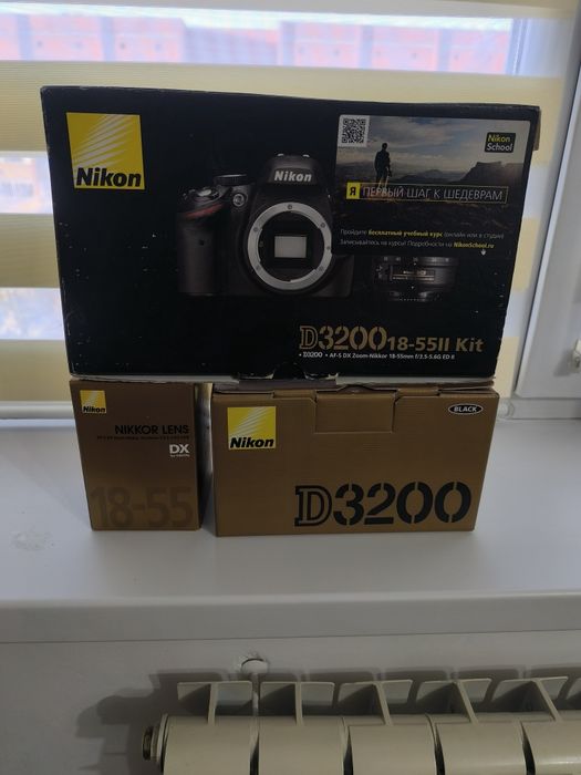 Продам фотоаппарат Nikon D3200