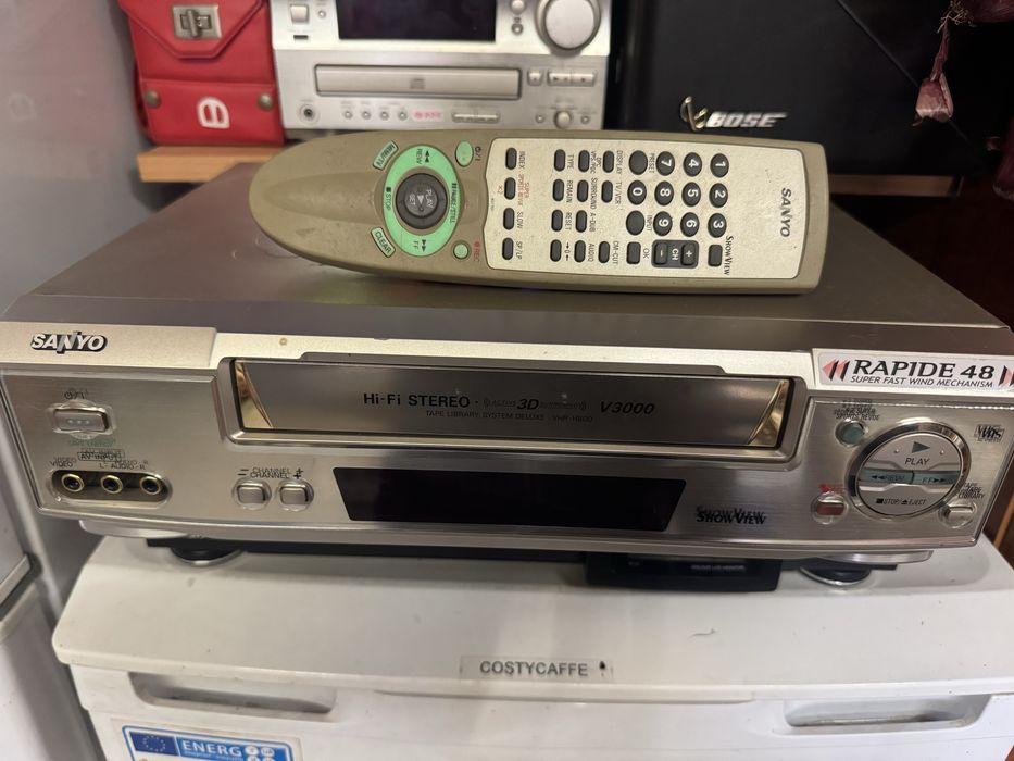 Video vhs Sanyo japan De Luxe