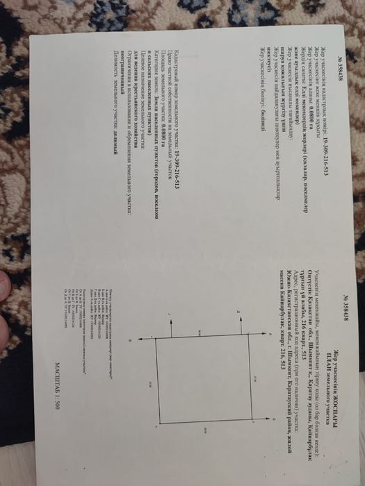 Бозарык тан жер сатылады