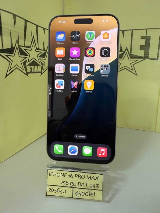 Iphone 16 pro max (m1)  staramanet