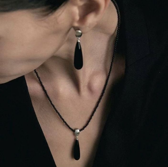 Комплект с агатом