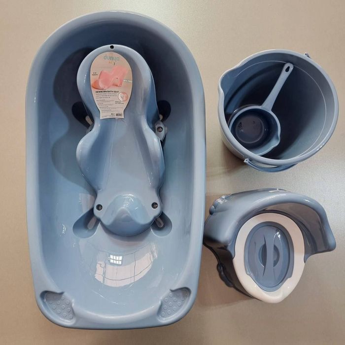 Набор для купания детская ванночка из 5 предметов