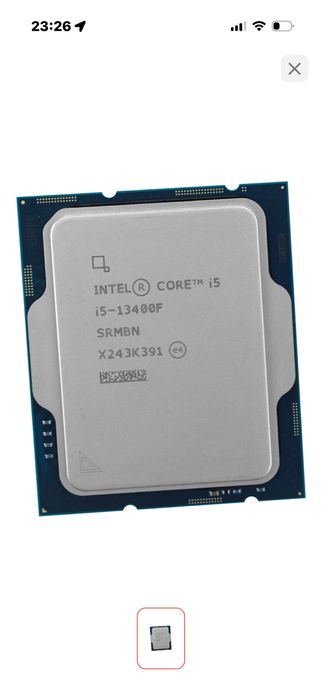 Продам процессор intel core i5 13400f