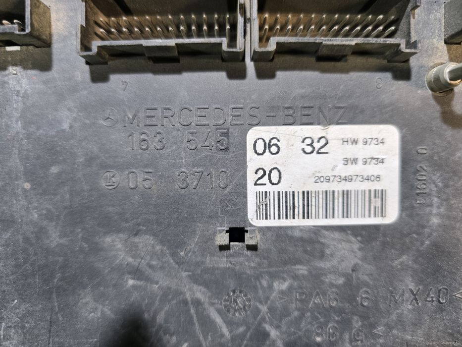 Блок комфорта Мерседес Мерс мл320 мл 320 ml w163 ml320