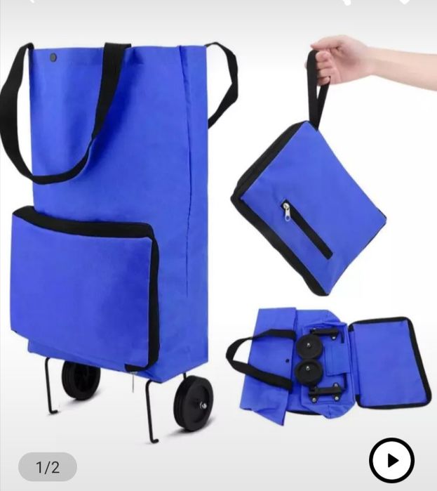 Sumka arava gʻildirakli yigʻiluvchan ixcham va qulay