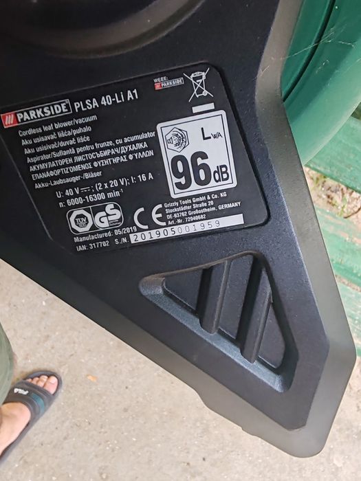 Suflanta Parkside 40 volti